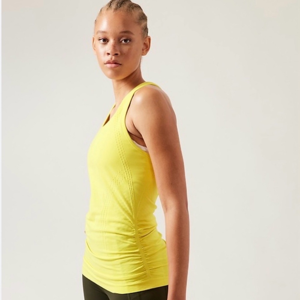 Athleta Vibrant Yellow Tank Top